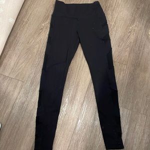 Black Alo mesh leggings
